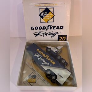 Winross American Racing Scene #20 Goodyear Diecast Tractor Trailer NIB